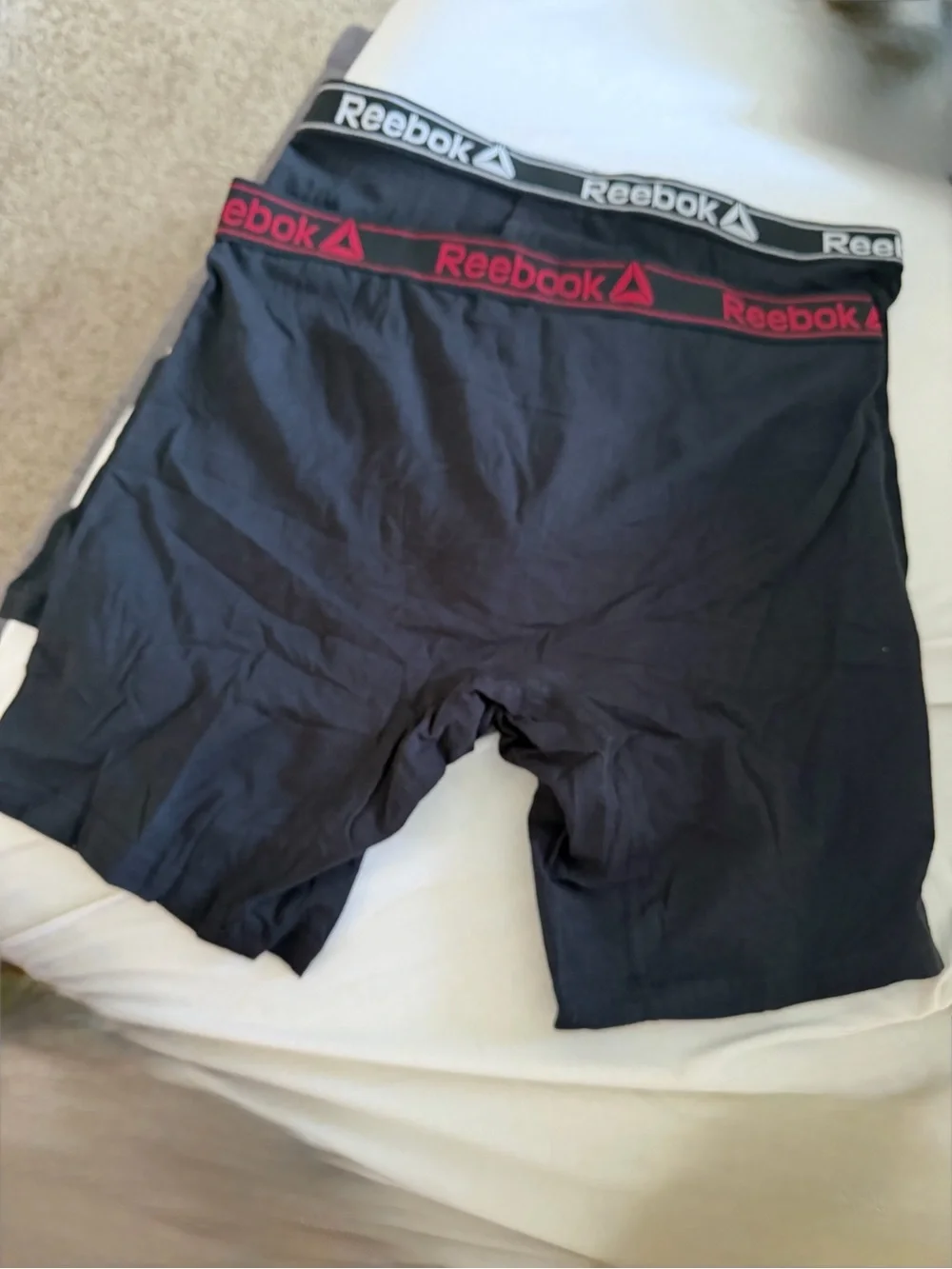Reebok Men’s Black Performance Boxer Briefs